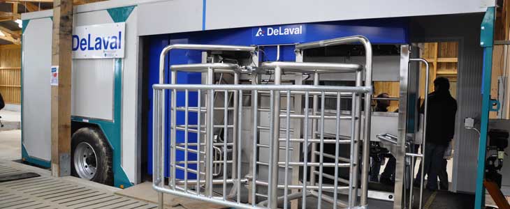Trévarez se dote d'une nouvelle étable pour la production biologique