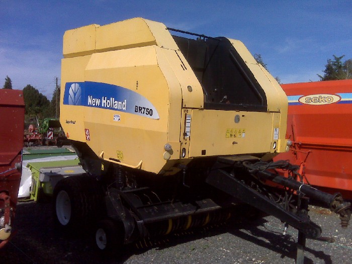 Presse ronde New Holland d'occasion