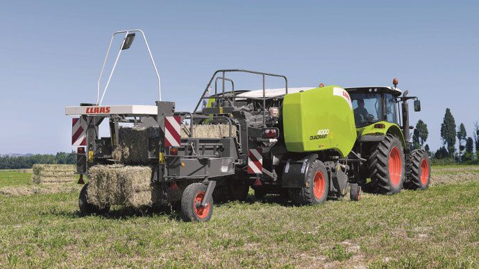 presse Claas Quadrant 4000