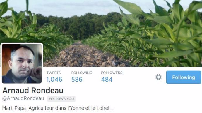 La rédaction de Terre-net a pris contact avec Arnaud Rondeau sur Twitter.