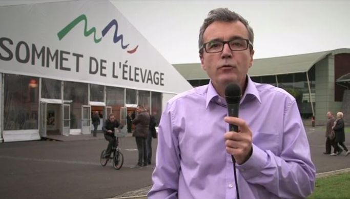 Benoît Rouyer (Cniel) au Sommet de l'Elevage