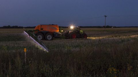 1.032 ha traités en 24h par le pulvérisateur Amazone UX 11200