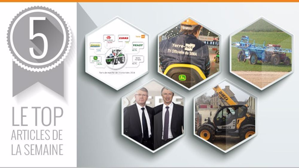 Palmarès des tractoristes, Sima, plan Ecophyto... au centre de vos lectures