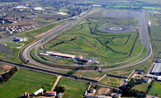 Piste d'essai du groupe Bridgestone.