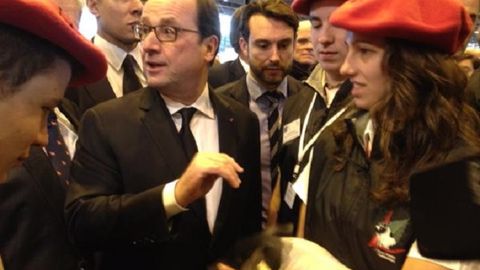 Une visite de François Hollande sous haute sécurité