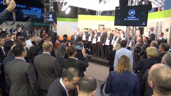 Cérémonie de remise des récompenses 