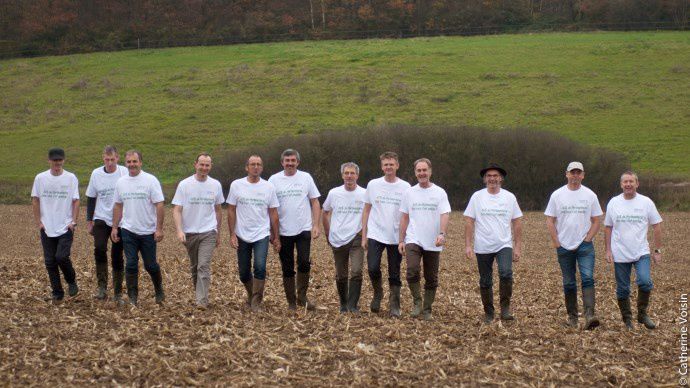 Agriculteurs du groupe Dephy Eure
