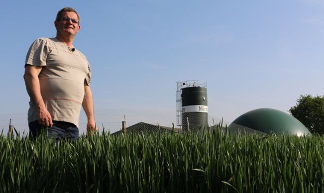 Jean-Yves Ménard, l'un des 5 associés du Gaec des Buissons, Maine et Loire.