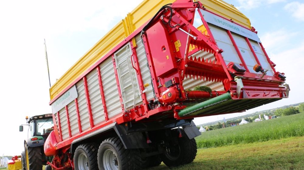 Génération 4010 pour les remorques Faro de Pöttinger. (©Terre-net Média)