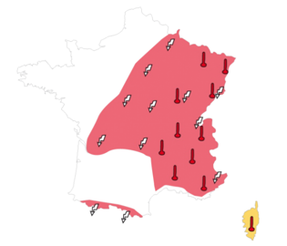 De fortes chaleurs sont attendues dans l'est de la France. (©MeteoNews)