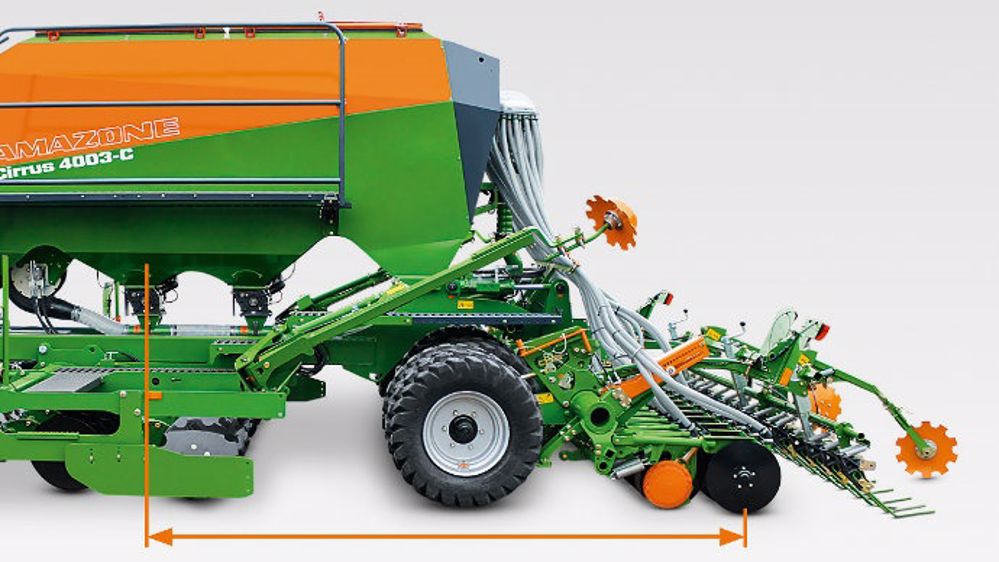 GPS-Switch et l'Autopoint d’Amazone, le temps de parcours se situe entre 1,4 et 5 secondes. (©Amazone)