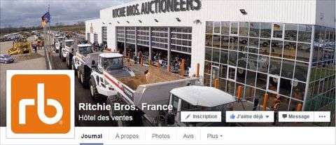 Ritchie Bros à Saint-Aubin sur Gaillon. (©Ritchie Bros)