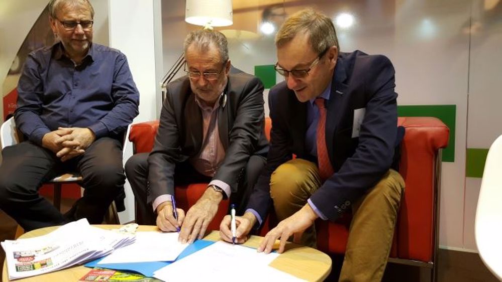 Guy Vasseur, président de l'APCA et Emmanuel Hyest, président de la FNSafer. (©Terre-net Média)