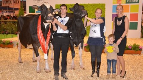 En troisième lactation Golblack du Tombuy s'incline face à Bellisima en 6ème lactation. (©Terre-net Média)