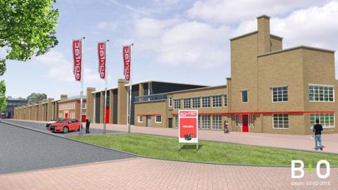 Projet de la nouvelle usine Agrifac écologiquement durable. (©Agrifac)