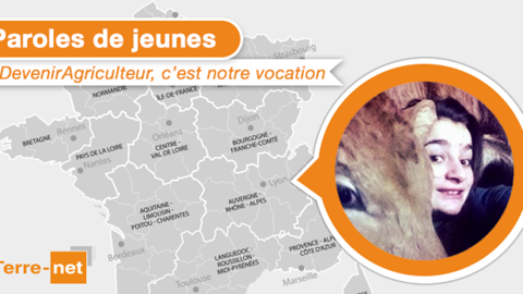 Marlène Delorme témoigne pour Paroles de jeunes (©Terre-net Média) Marlène Delorme témoigne pour Paroles de jeunes (©Terre-net Média)