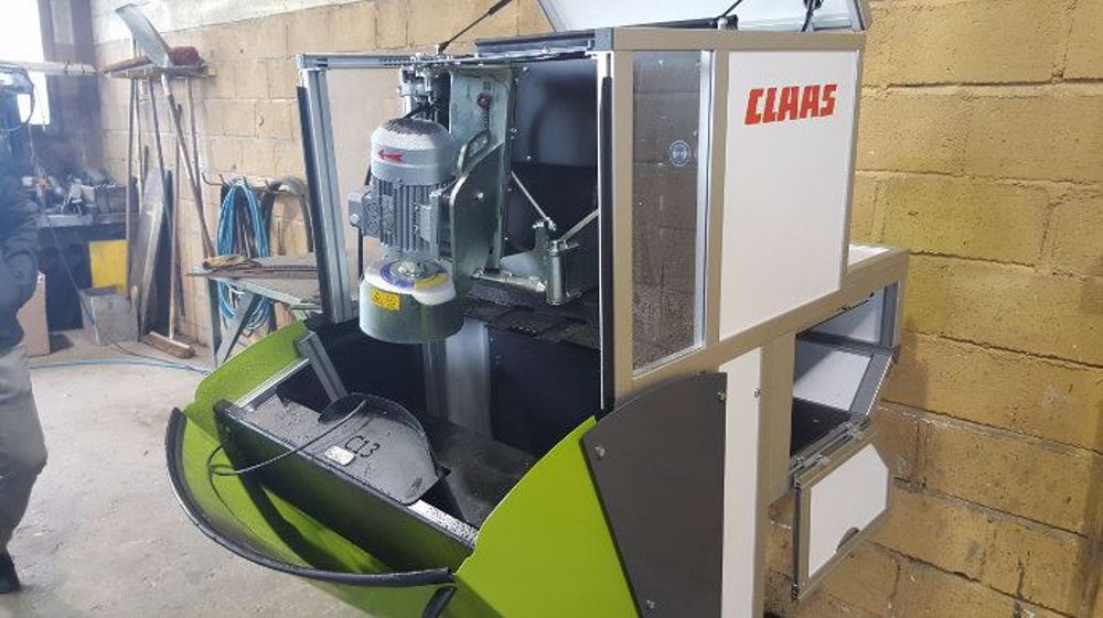Claas Aqua non stop comfort, un outil d'atelier qui peut se rentabiliser assez rapidement (©Terre-net Média)