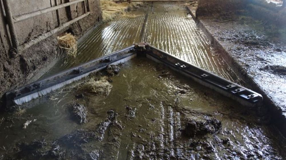 Le "Bross'Kit" de Vermot Rainurage est soudé au racleur. (©DR)