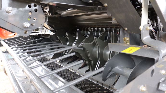 Le rotor d'alimentation avec système Roto Cut.