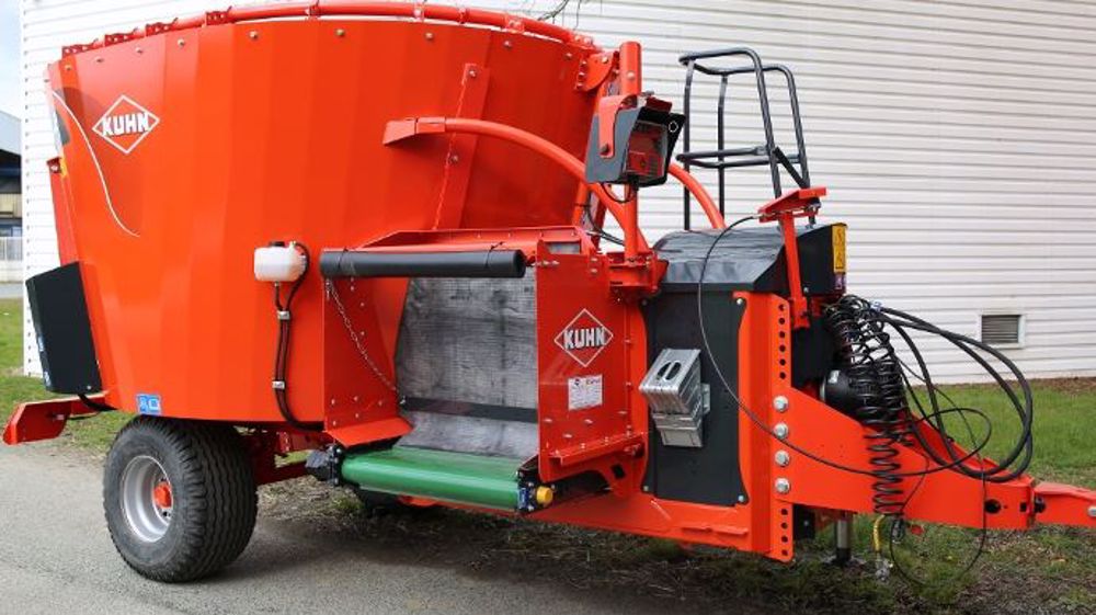 Kuhn lance 18 modèles de mélangeuses monovis Profile. (©Kuhn)
