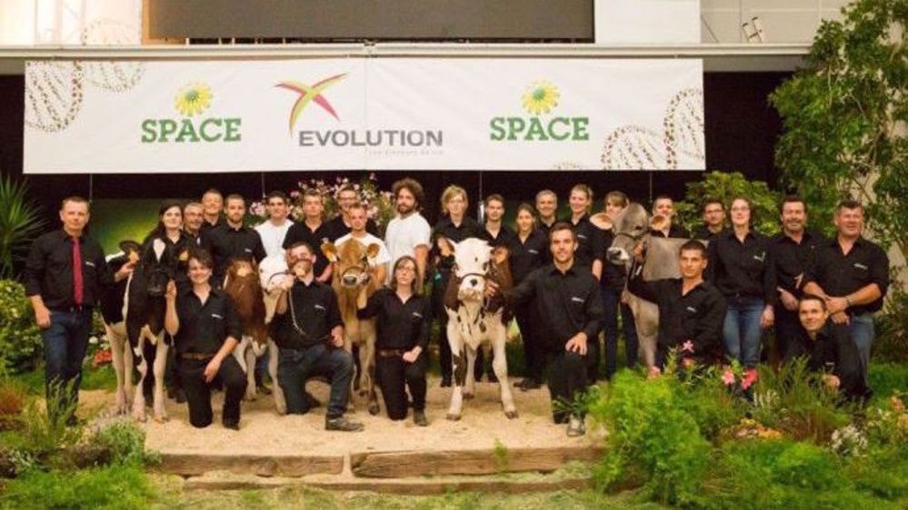 Vente genomic Elite Space 2016, top prix et équipe de vente (©DR)