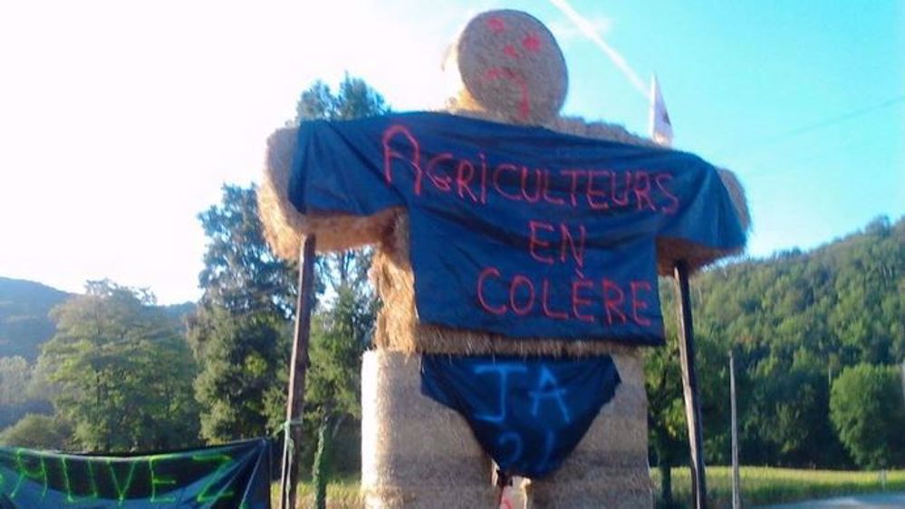 Les Jeunes Agriculteurs de Dordogne se mobilisent autrement. (©JA 24)