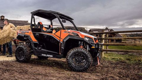 Polaris Général, le « Command Car » de l'exploitation. (©Polaris) Polaris Général, le « Command Car » de l'exploitation. (©Polaris)