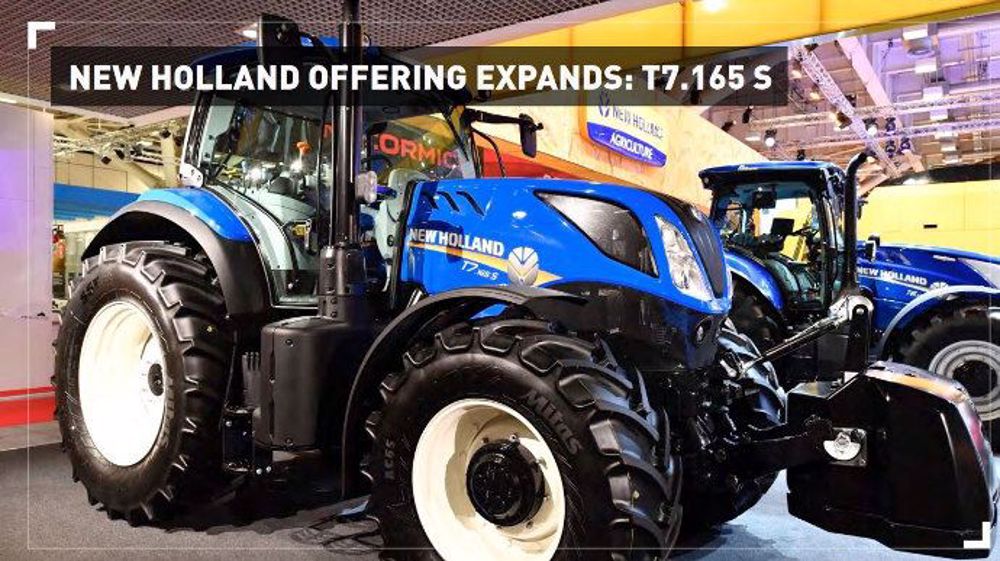 New Holland propose un Nouveau T7 165 en version "S" avec moins d'équipements mais pour un tarif plus doux (©New Holland)