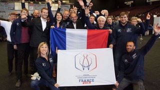 L'équipe de l'AMTM est allée en Nouvelle-Zélande défendre la candidature de la France pour le Mondial de tonte de moutons 2019. (©AMTM) L'équipe de l'AMTM est allée en Nouvelle-Zélande défendre la candidature de la France pour le Mondial de tonte de moutons 2019. (©AMTM)