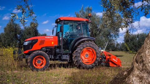 Kubota M5001 Narrow, le nouveau spécialisé du Japonais. (©Kubota)