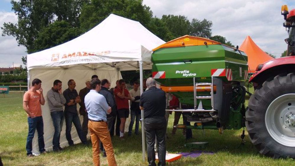 L'après-midi était consacré à un atelier autour des machines. (©Amazone)