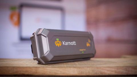 Les données du capteur Karnott remontent automatiquement sur le logiciel Geofolia d'Isagri. (©Terre-net Média)