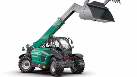 Kramer KT557, 5 tonnes à 7 mètres. (©Kramer) Kramer KT557, 5 tonnes à 7 mètres. (©Kramer)