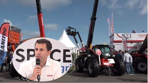 Pour Manitou, avantage au télescopique pour sa capacité et sa manoeuvrabilité Pour Manitou, avantage au télescopique pour sa capacité et sa manoeuvrabilité