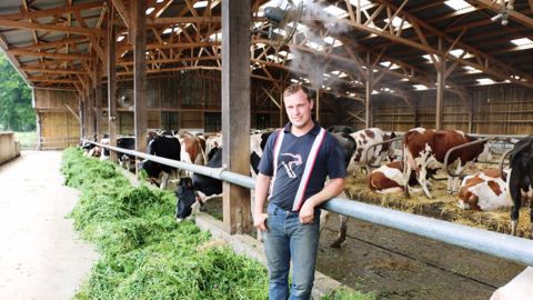 Vaches plus calmes et productivité qui coule de source à l'EARL Lecompte (76)