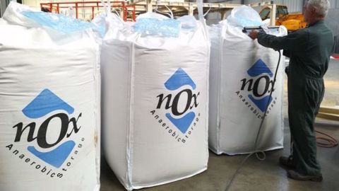 « Le big bag nOx est parfaitement adapté pour la conservation des semences et graines bio, comme pour le contrôle des bruches sur lentilles. (©nOx)
