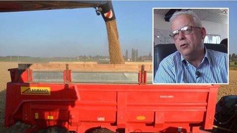 Renaud de Kerpoisson, président d'Offre et demande agricole, reste optimiste sur l'évolution des prix des céréales pour les prochains mois. (©Terre-net Média) 