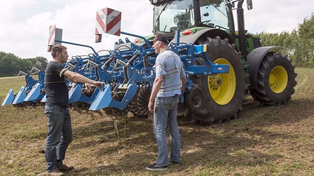 Les prix bas des céréales sur les marchés agricoles en 2017 pèsent toujours sur la santé économique des exploitations françaises. (©Watier visuels)