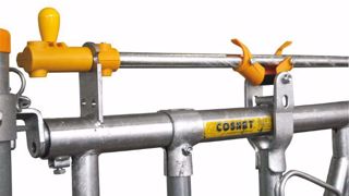 Sur les nouveaux cornadis de Cosnet, les commandes et les taquets sont en nylon pour les rendre plus silencieux. (©Cosnet) Sur les nouveaux cornadis de Cosnet, les commandes et les taquets sont en nylon pour les rendre plus silencieux. (©Cosnet)