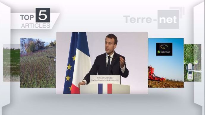 Articles les plus lus de la semaine sur Terre-net.    