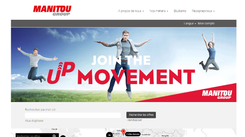 Manitou recrute et propose plus de 300 postes sur son site dédié aux offres d'emploi. (©Manitou)