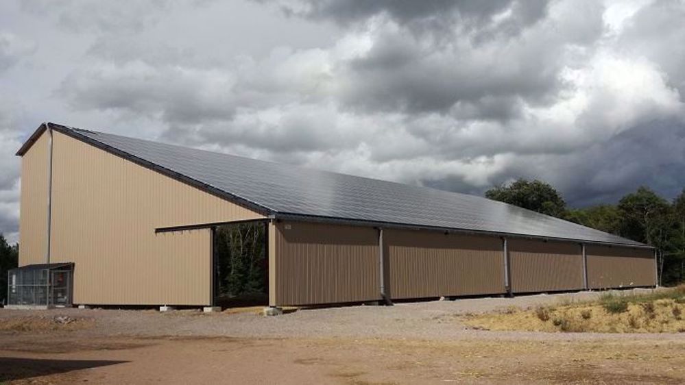 Deux bâtiments type standard à vocation agricole de même valeur ont été retenus. (©CDA 58)