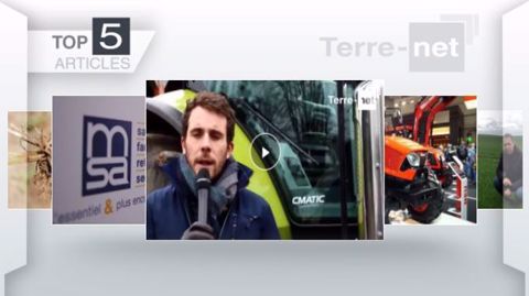 Les articles les plus lus sur Terre-net cette semaine. (©Terre-net Média)