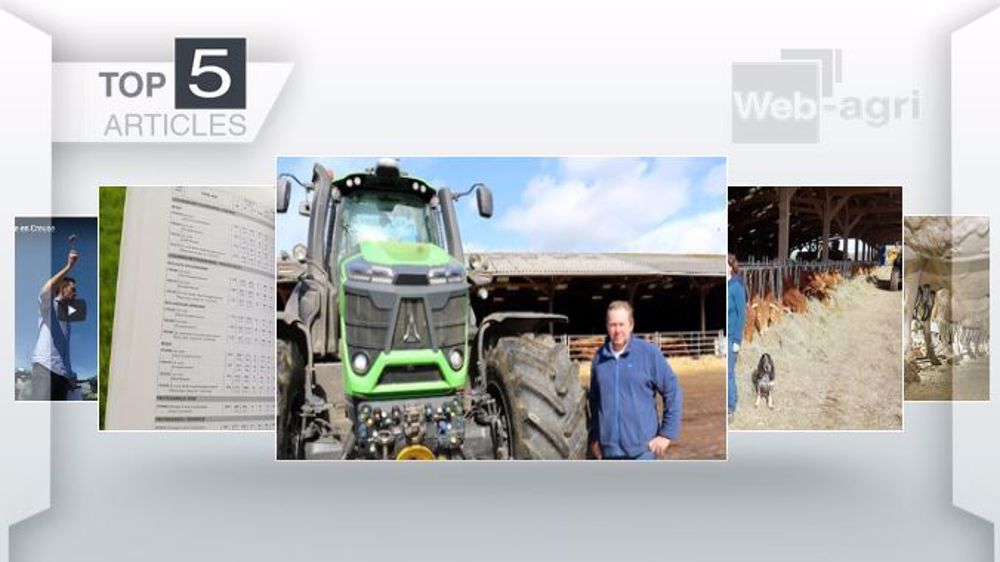 Les articles les plus lus sur Web-agri cette semaine. (©Terre-net Média)