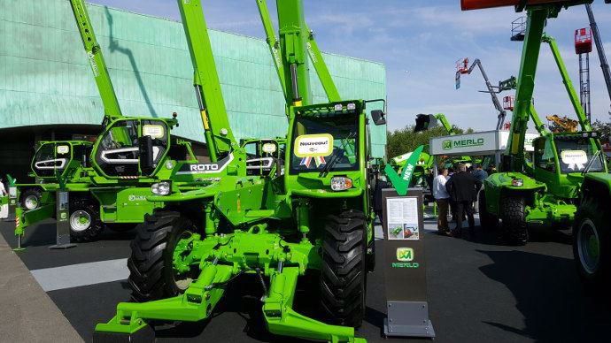 Merlo présente deux nouvelles gammes Panoramic et Roto.