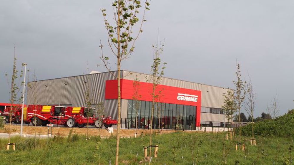 Grimme ouvre un site en Belgique. (©Grimme)
