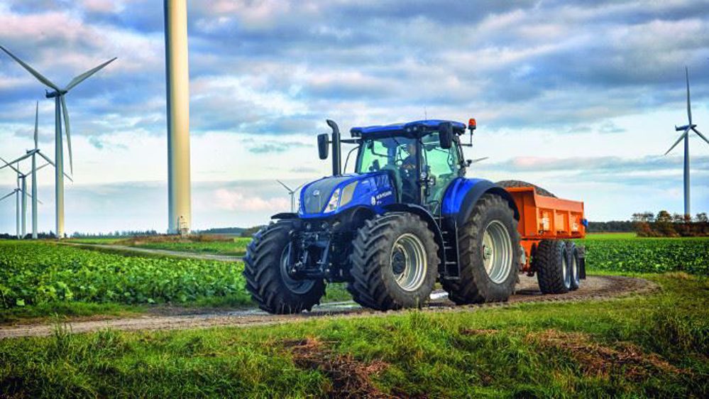 Le système de freinage intelligent est disponible sur la gamme T6 et T7 AutoCommand. (©New Holland)