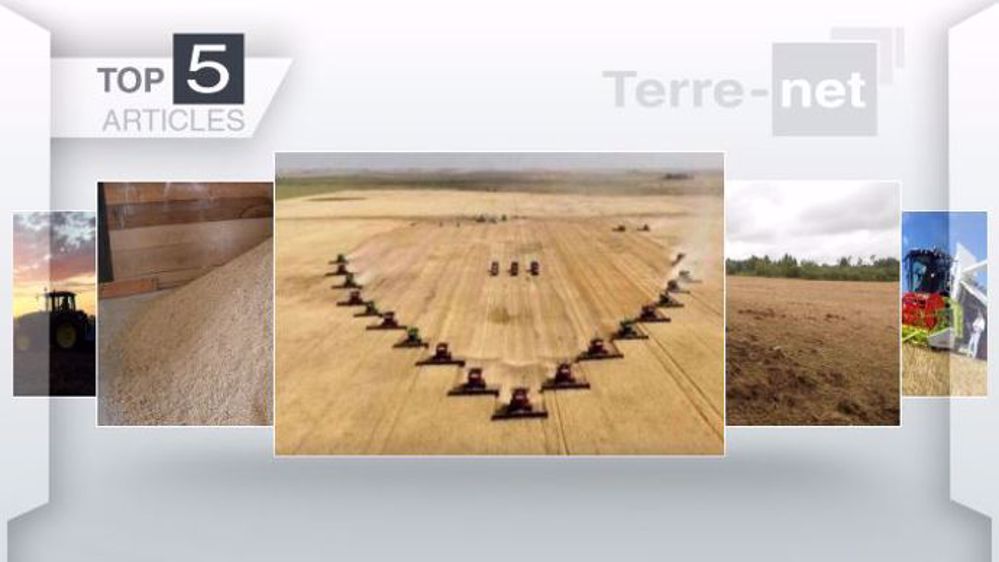 Articles les plus lus sur Terre-net cette semaine. (©Terre-net Média)