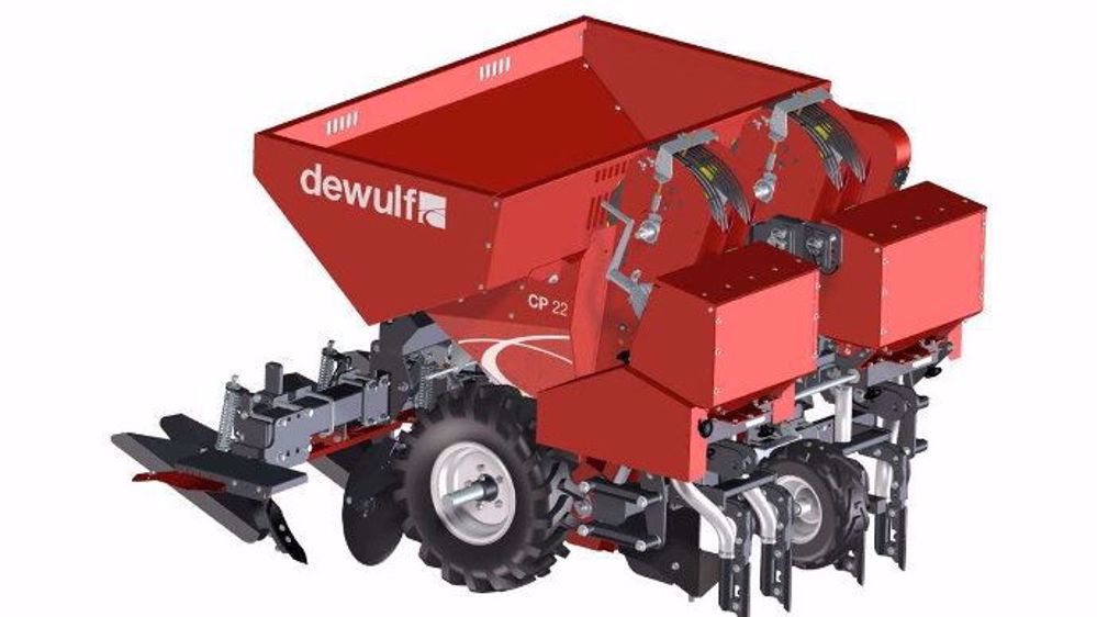 Dewulf CP 22 Farmer la planteuse portée à deux rangs pour les petites structures (©Dewulf)
