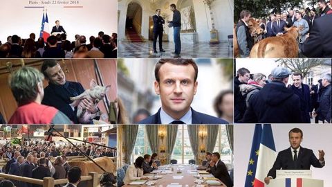 Emmanuel Macron est président de la République depuis le 14 mai 2017. (©Terre-net Média)